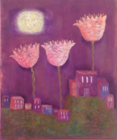 Tulppaanit kattojen yllä